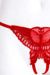 Butterfly Crotchless Thong - Queen Size | Northern Fixations.