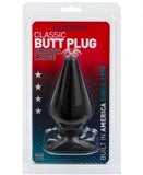 Classic Butt Plug Smooth - Large - Black | Northern Fixations.