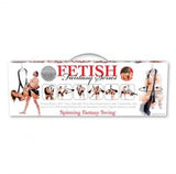 Fetish Fantasy Series Spinning Fantasy Swing - Black | Northern Fixations.