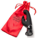 Fifty Shades of Grey Greedy Girl Rechargeable G-Spot Rabbit Vibrator | Northern Fixations.