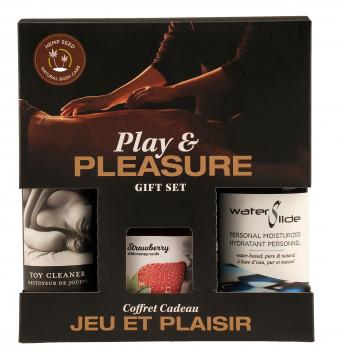 Hemp Seed by Night Play and Pleasure Gift Set - Strawberry | Northern Fixations.