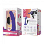 Pegasus 6 Inch Curved Wave Peg - Purple | Northern Fixations.
