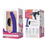 Pegasus 6 Inch Curved Wave Peg - Purple | Northern Fixations.