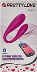 Pretty Love August Optional Vibration Smartphone Bluetooth Control | Northern Fixations.