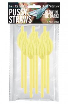 Pussy Straws - Glow in the Dark | Northern Fixations.