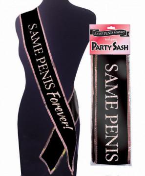 Same Penis Forever Sash | Northern Fixations.