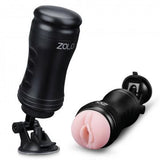 Zolo Solo Flesh Discreet Suction Mounted Masturbator | Northern Fixations.